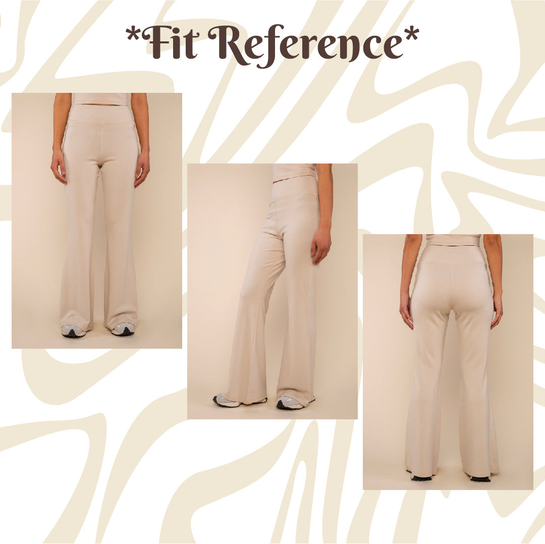 Heliotrope Geode High Rise Flare Pants 3XL