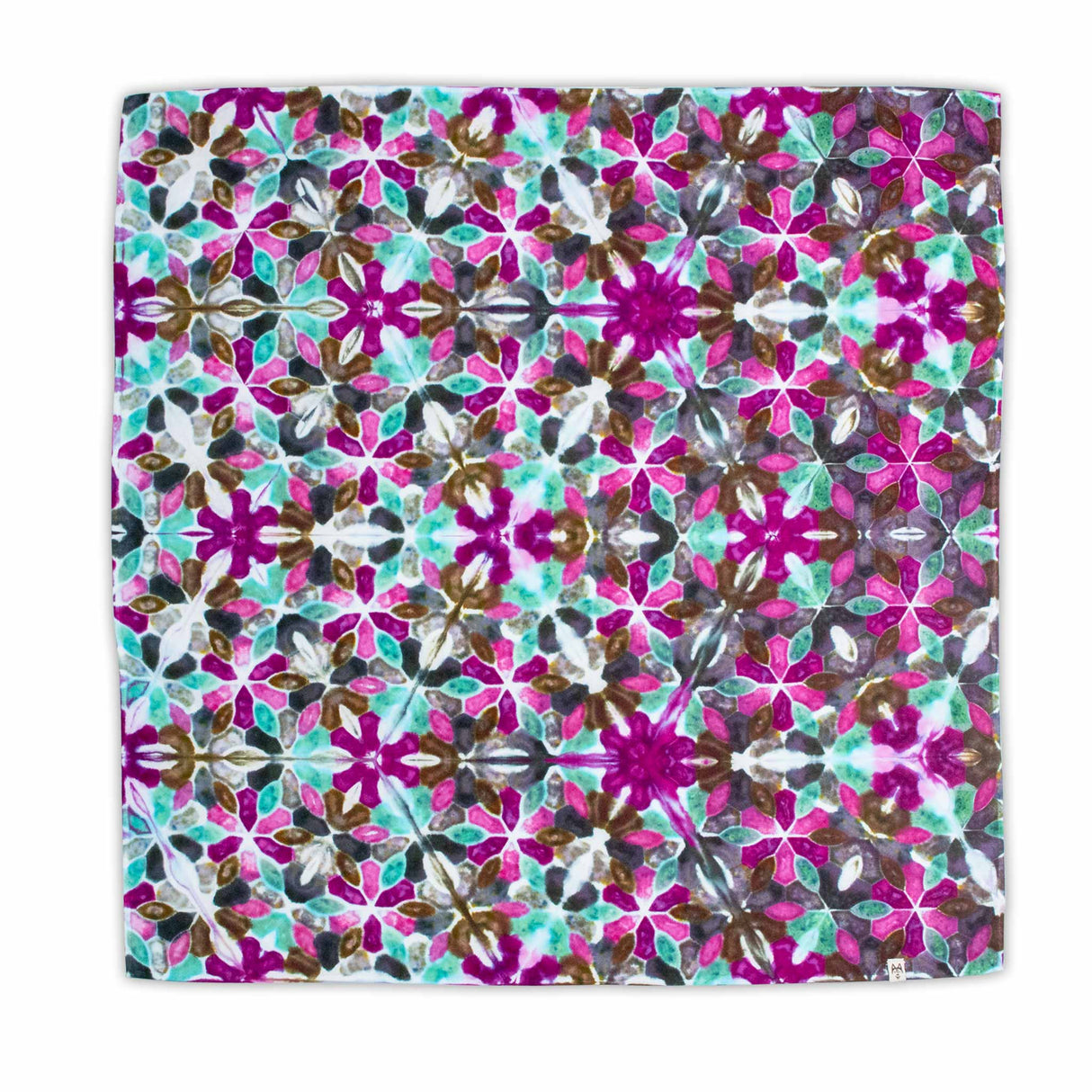 Floral Fusion Prismatic Bandana