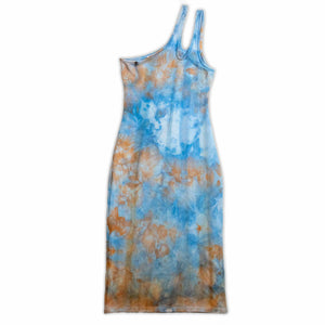 Ethereal Skies One Shoulder Midi Dress S-3XL