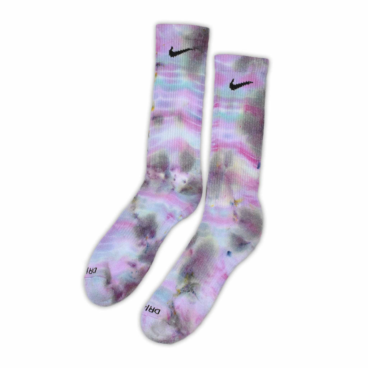 Hazy Pastel Ice Dye Socks Large